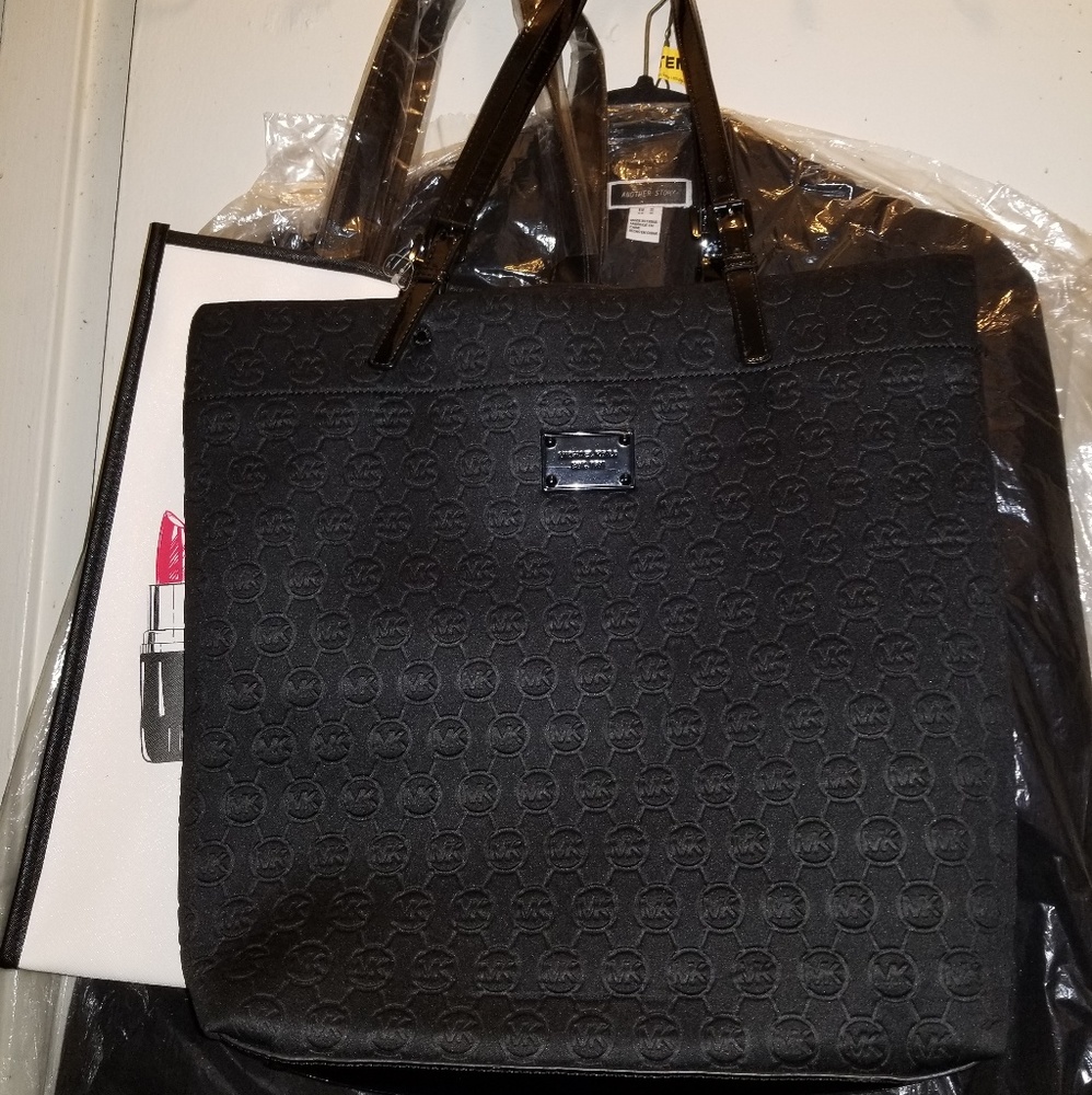NEW Mk black LARGE BAG